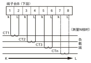 如使用改進(jìn)型，還可利用第四個(gè)CT測(cè)量N相。